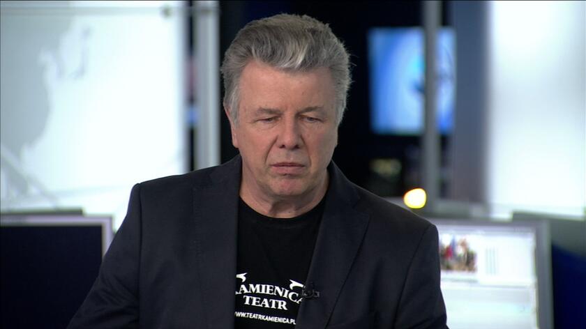 Emilian Kamiński był gościem TVN24