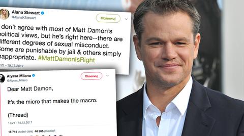Matt Damon o molestowaniu