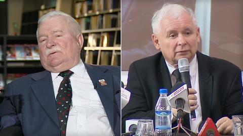 Wałęsa o słowach prezesa PiS: ja Lecha Kaczyńskiego tylko trzymałem dlatego, że był miernota, słuchał mnie