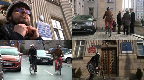 Urzędnicy marszałkowscy jeżdżą służbowymi rowerami