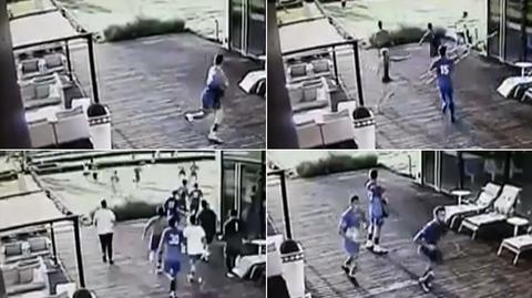 Atak na izraelskich piłkarzy pod Warszawą
