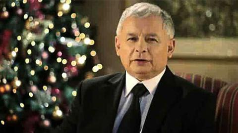 Jarosław Kaczyński składa życzenia Polakom