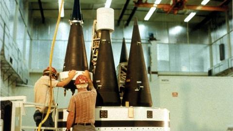 Próba rakiety uzbrojonej w głowicę jądrową - AGM-68B