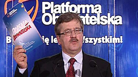 Komorowski: nasz program jest zaprzeczeniem socjalizmu