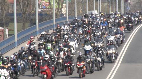 Setki motocykli wyjechało na ulice Gorzowa Wlkp.