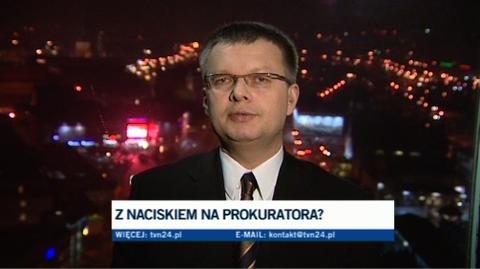 Kaczmarek: nie naciskałem