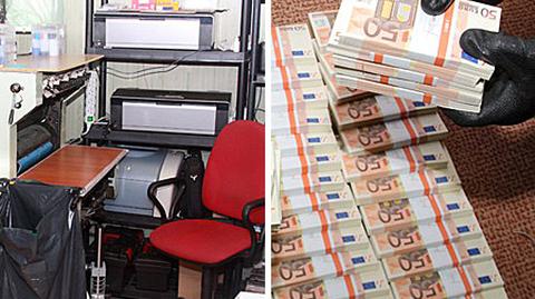 Wartość zabezpieczonych banknotów wynosi ponad 1 milion euro