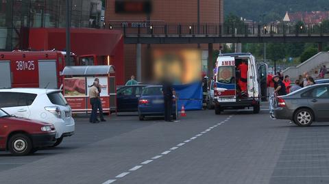 Do wypadku doszło we wtorek na wałbrzyskim parkingu