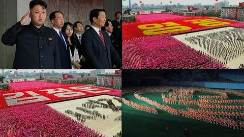 Wielka defilada w Korei Północnej. Własnym życiem chrońmy Kim Dzong Una!"