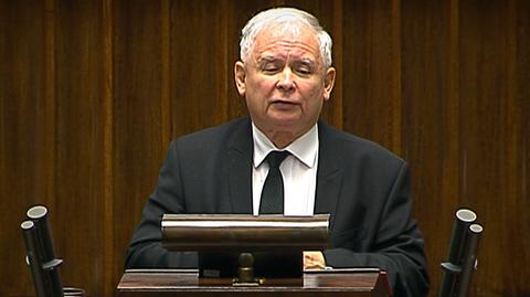 Kaczyński w 2012 roku przekroczył wystąpienie o ok. 2,5 minuty