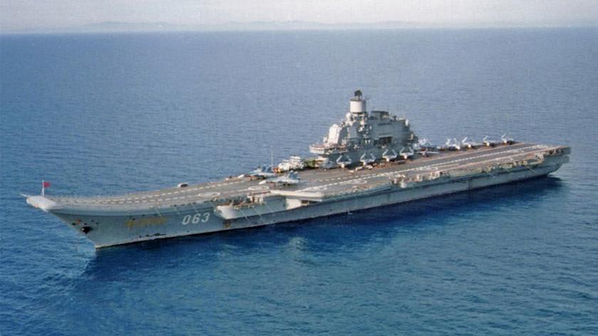 Rosjanie ćwiczą na Morzu Śródziemnym