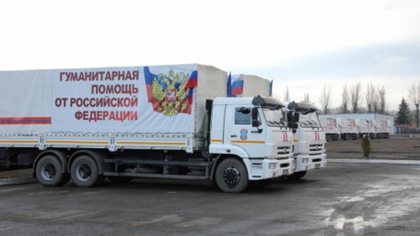 Rosjanie znowu przysłali konwój do Donbasu 
