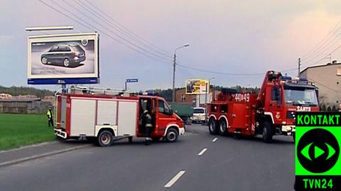 Wypadek w Rudzie Śląskiej