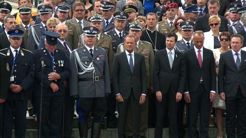 Premier Donald Tusk wziął udział w centralnych obchodach święta policji