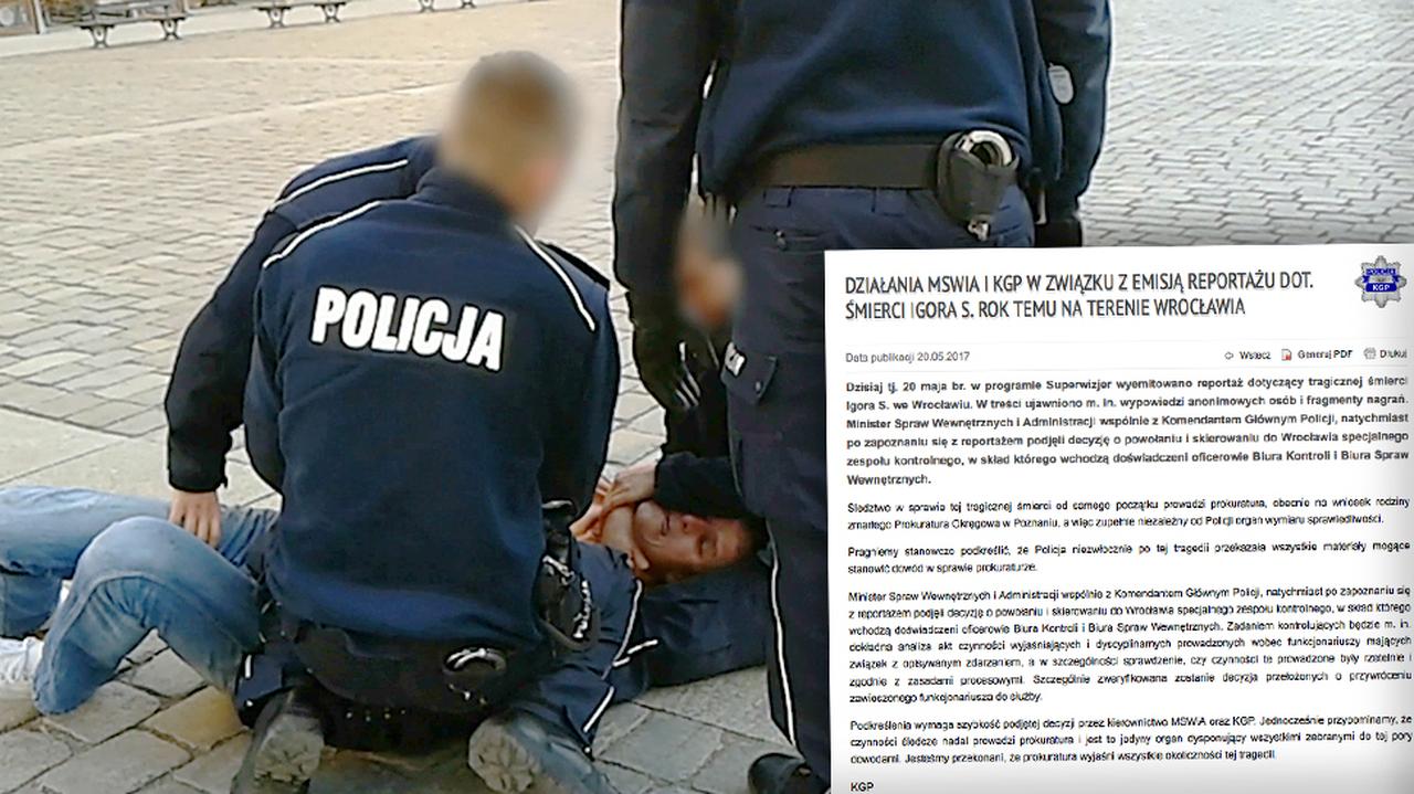 Śmierć Igora Stachowiaka. Policja Powołuje Zespół Kontrolny - TVN24