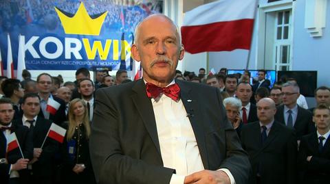 Korwin-Mikke komentuje wyniki wyborów prezydenckich