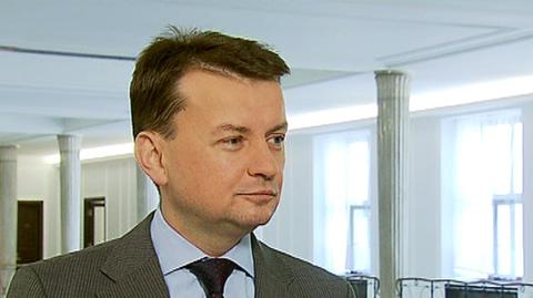 Błaszczak: Premier wpadł we własne sidła