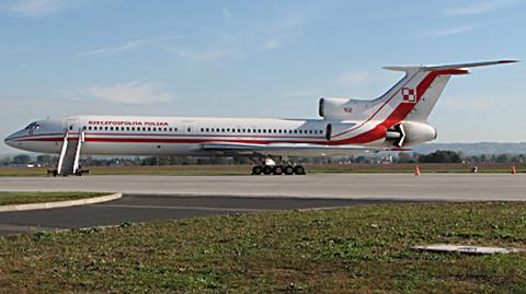 Lot szkoleniowy samolotu Tu-154