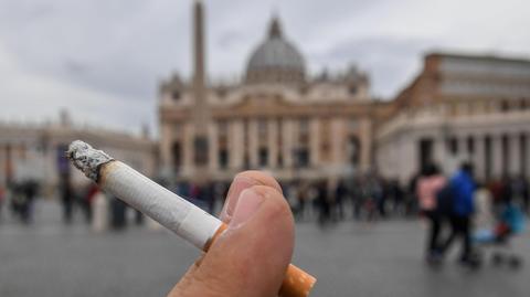 Zakaz sprzedaży papierosów w Watykanie już w przyszłym roku