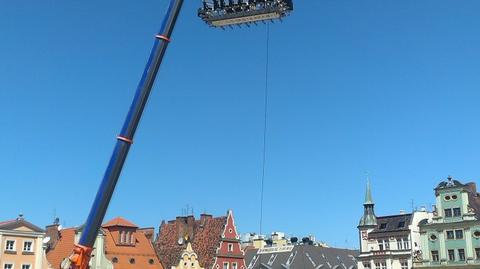 Podniebna restauracja w centrum Wrocławia 