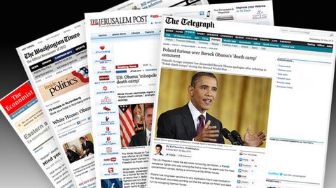 Zagraniczne gazety o słowach Obamy 