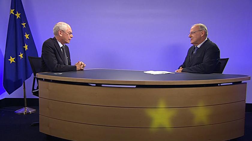 Rompuy o Tusku: nie zazdroszczę mu