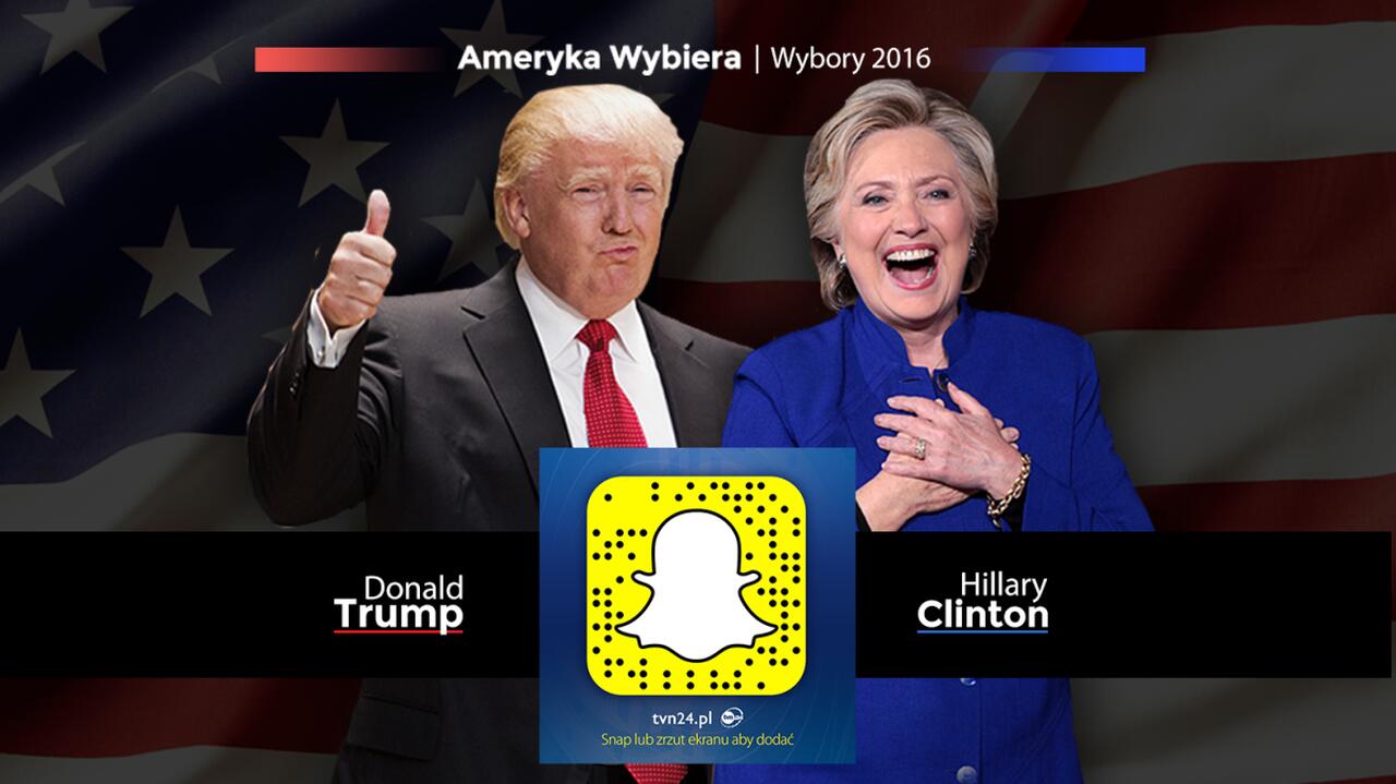 Wybory Prezydenckie W USA. Sonda Na Snapchacie - TVN24