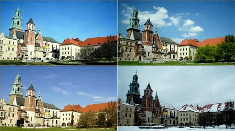 Cztery pory roku w Krakowie