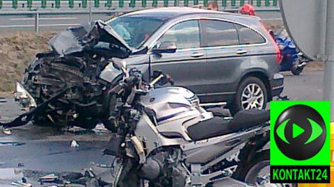 Trzech motocyklistów zginęło w wypadku
