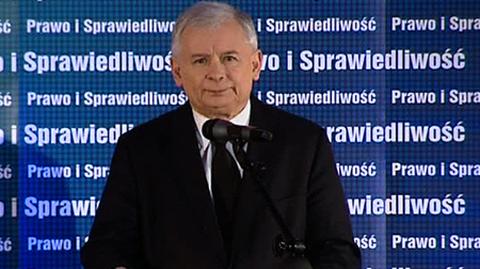 Kaczyński skrytykował PO za emanowanie nienawiścią