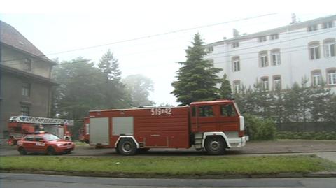 Pożar w szpitalu, nikomu nic się nie stało 