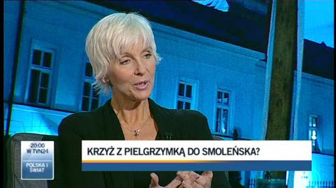 "Miejsce krzyża jest w Smoleńsku"