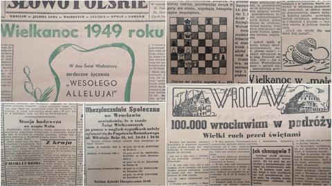 Wielkanocna prasa z 1949 roku. O czym pisały gazety?