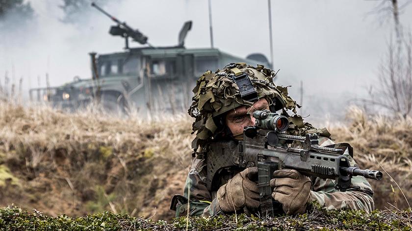 NATO: ćwiczenia z patrolu terenowego