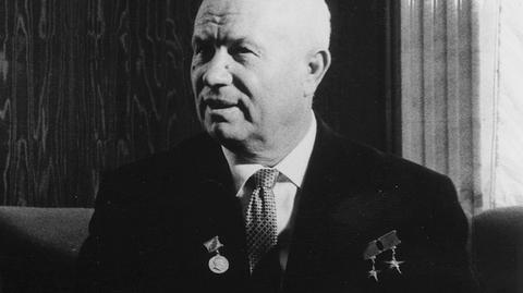 Przywódca ZSRR Nikita Chruszczow