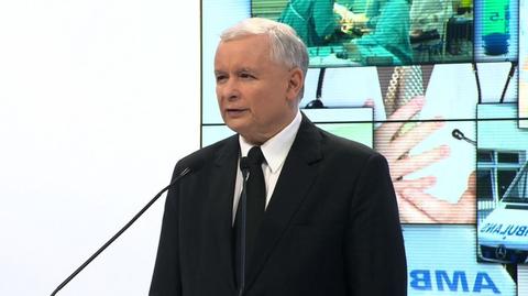 Kaczyński: to wstyd, że dzieci nie są leczone 