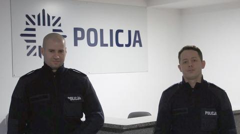 Policjanci uratowali życie choremu 21-latkowi