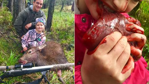 Dziewczynka upolowała jelenia i zjadła jego serce. To rytuał - mówi jej ojciec