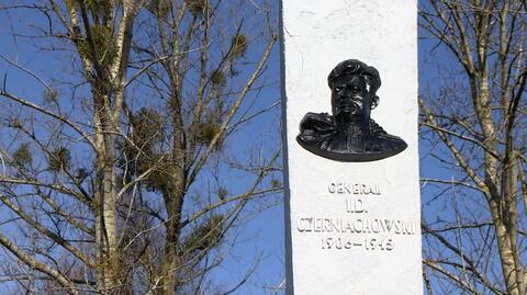Co z pomnikiem radzieckiego generała w Pieniężnie?