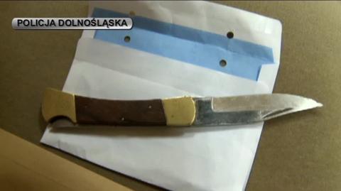 Policja o zatrzymaniu nożownika z Dzierżoniowa