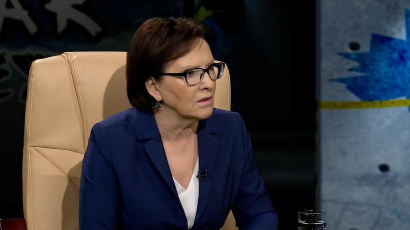 Ewa Kopacz w "Tak Jest" o eurowyborach