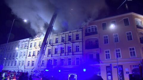 80 osób musiało zostać ewakuowanych po pożarze
