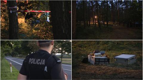 W lesie pod Nowym Tomyślem znaleziono ciało policjanta