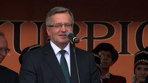 Bronisław Komorowski i anegdota