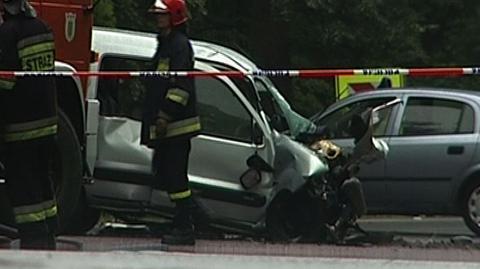 Cztery osoby zginęły na drodze pod Ostródą