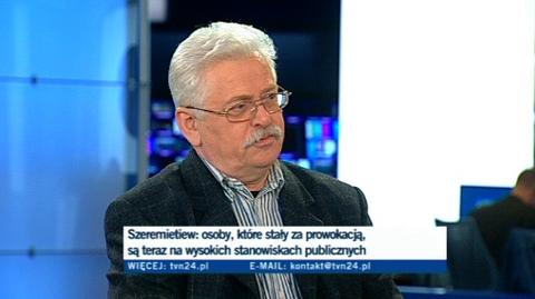"Szef kontrwywiadu zajmował się moją sprawą na wniosek Onyszkiewicza i Komorowskiego"