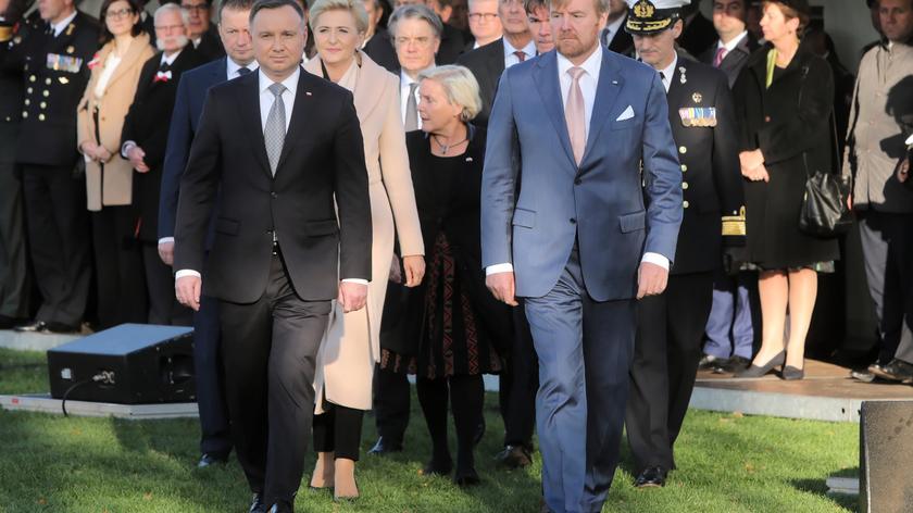 Spotkanie pary prezydenckiej z królem i królową Holandii
