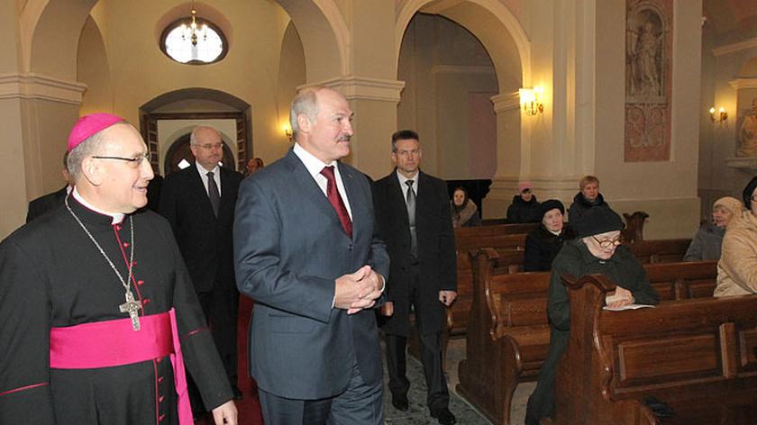 Spotkanie Łukaszenki z nuncjuszem apostolskim abp Claudio Gugerotti