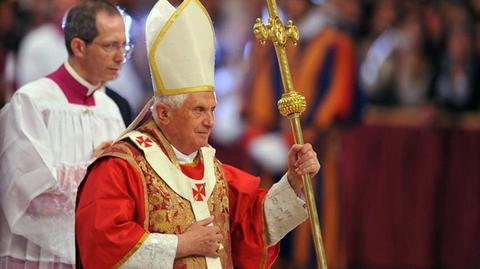 Papież Benedykt XVI z patriarchą Bartłomiejem I