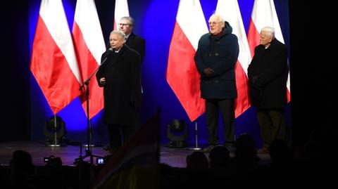 Kaczyński: ten pochód jest pochodem obywatelskim (wideo z 13.12.2014)